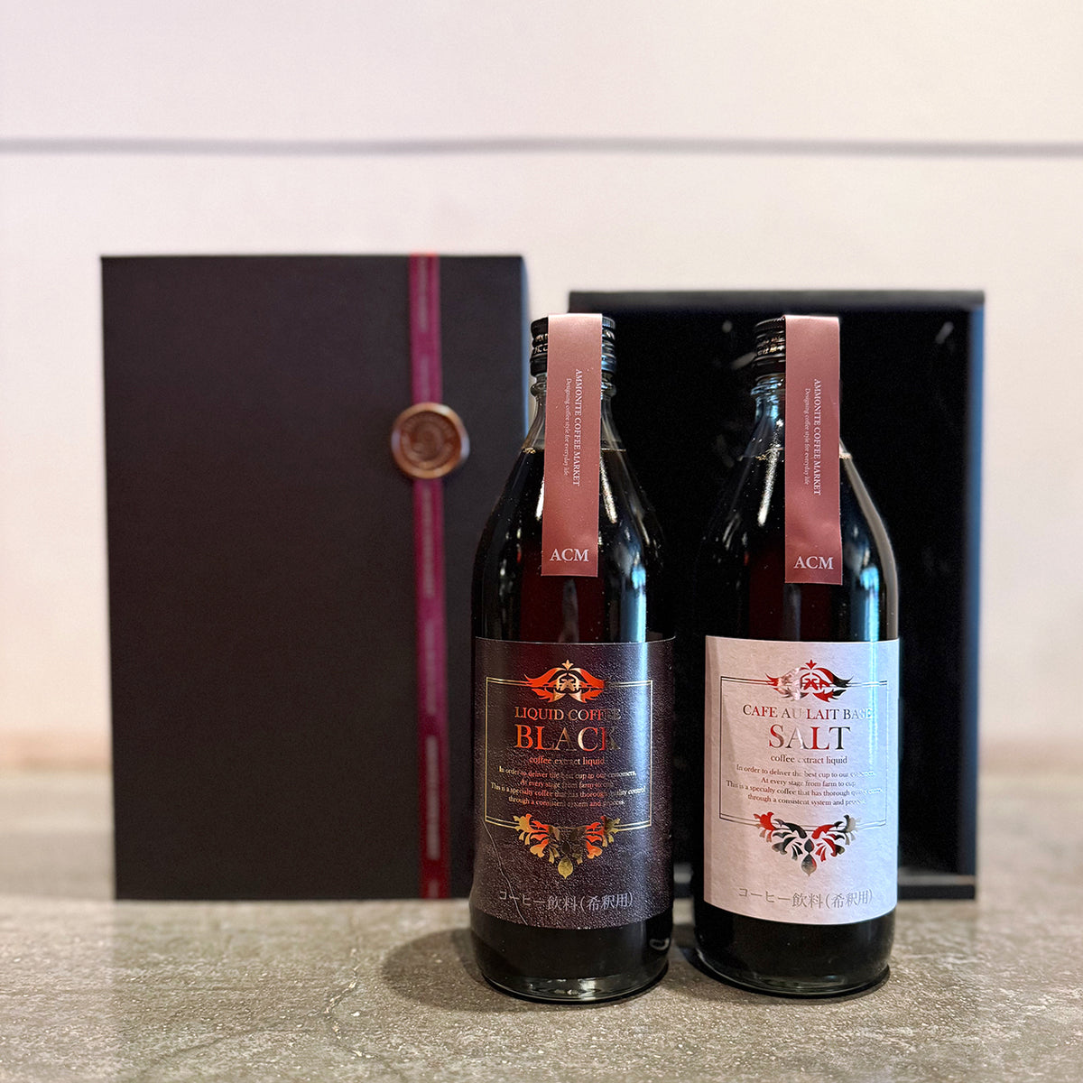 LIQUID COFFEE Gift Box / リキッドコーヒーギフトボックス(2本セット)