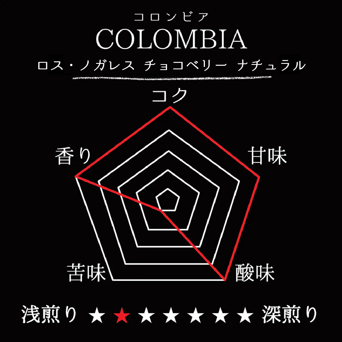 【premium】COLOMBIA-Los Nogales Chocoberry Natural／コロンビア ロス・ノガレス チョコベリー ナチュラル