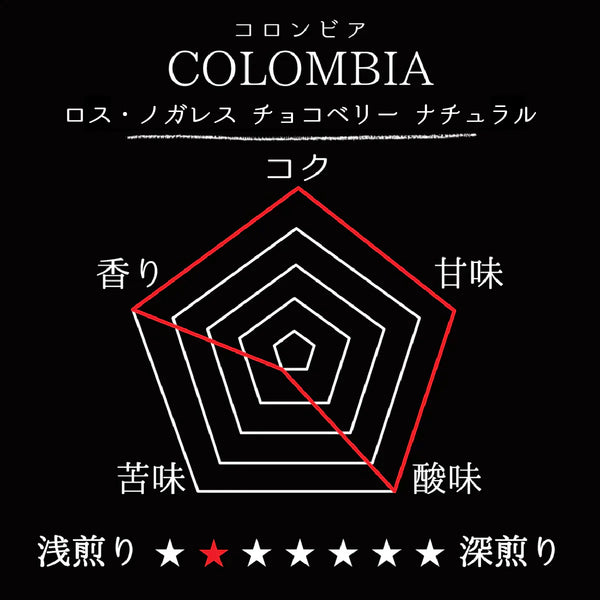 【premium】COLOMBIA-Los Nogales Chocoberry Natural／コロンビア ロス・ノガレス チョコベリー ナチュラル