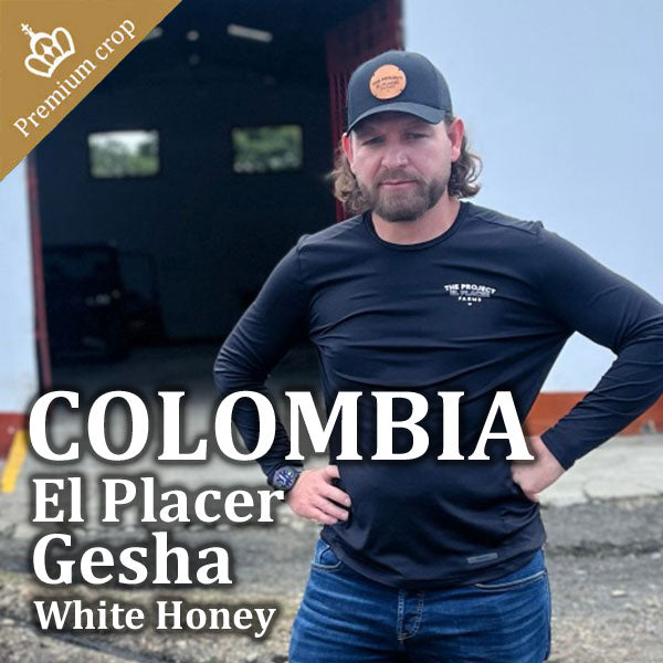 COLOMBIA- El Placer Gesha White Honey／コロンビア エル・プラセール ゲイシャ(ﾎﾜｲﾄﾊﾆｰ）
